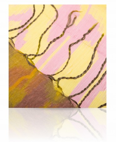 Палантин Женский S-IKKAT/PINK.GOLD